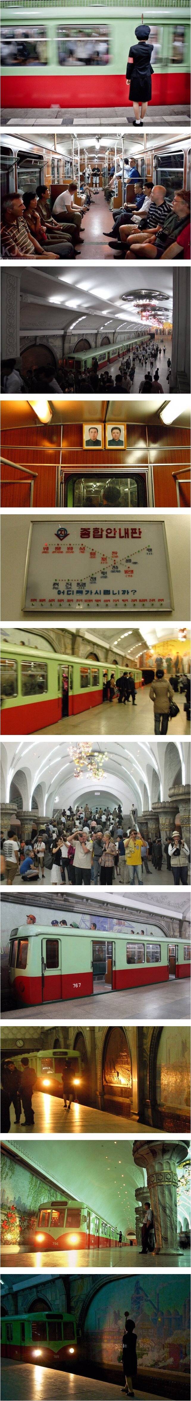 실제 북한 지하철 사진 | 인스티즈