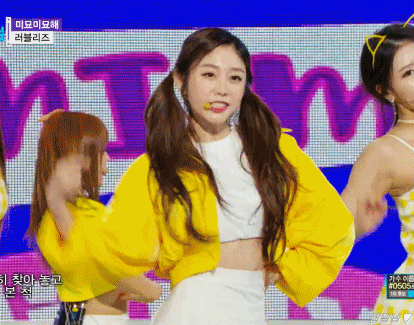 데이터주의] 오늘자 쇼음악중심 러블리즈 미묘미묘해 지수, 지애, 진, 케이.Gif - 인스티즈(Instiz) 이슈 카테고리