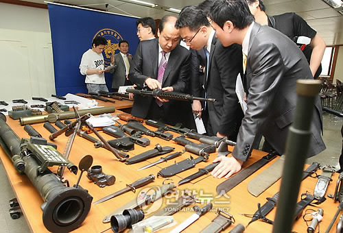 한국의 흔한 불법무기 소지자.. | 인스티즈