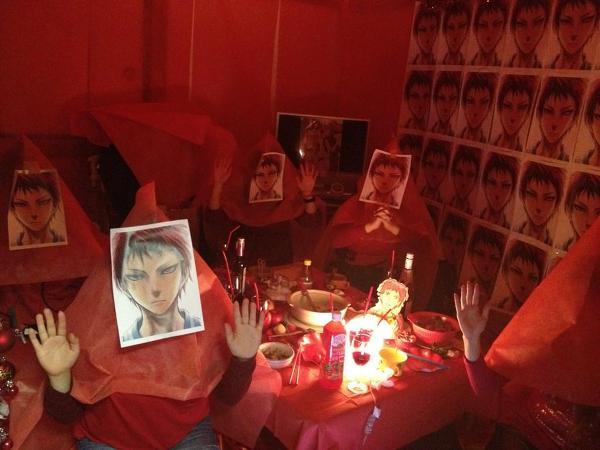 어느 만화캐릭터 팬들의 생일파티.jpg | 인스티즈