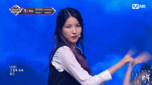 180510 엠카운트다운 여자친구 밤.gif | 인스티즈