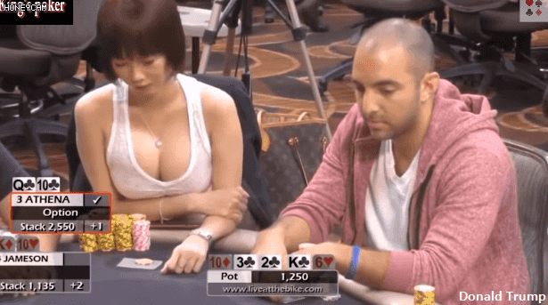 싹쓸이하는 여자 포커플레이어.gif | 인스티즈