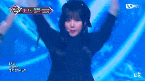 180510 엠카운트다운 여자친구 밤.gif | 인스티즈