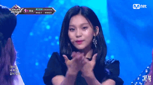 180510 엠카운트다운 여자친구 밤.gif | 인스티즈