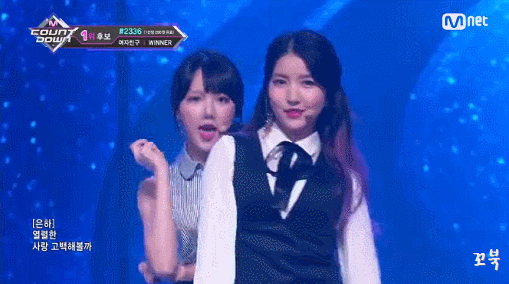 180510 엠카운트다운 여자친구 밤.gif | 인스티즈