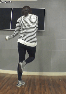 언니들의 슬램덩크2 웨이브 안무 배우기 gif | 인스티즈