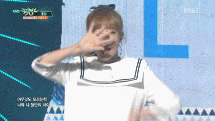 상큼함이 가득한 무대를 보여준 오늘자 러블리즈.gif | 인스티즈