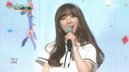 상큼함이 가득한 무대를 보여준 오늘자 러블리즈.gif | 인스티즈