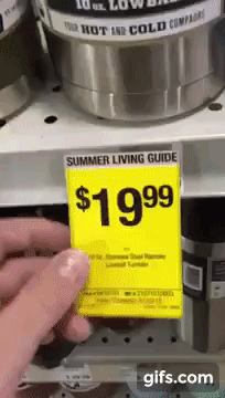 미국 마트의 가격표...GIF | 인스티즈