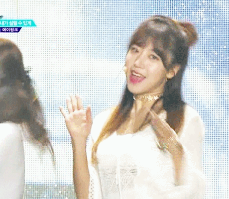 에이핑크 뮤뱅 비주얼.GIF | 인스티즈