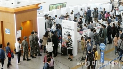 사전투표율 둘째날 오전11시 15.44%...650만 돌파 | 인스티즈