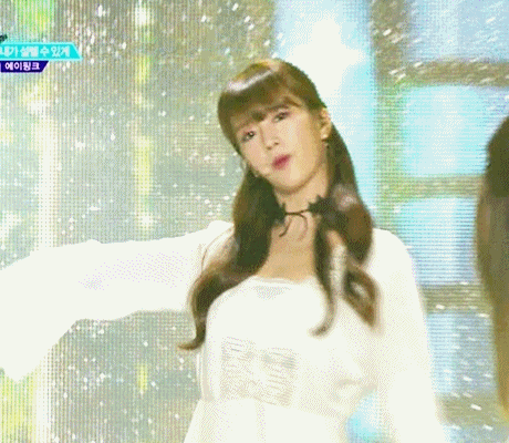 에이핑크 뮤뱅 비주얼.GIF | 인스티즈