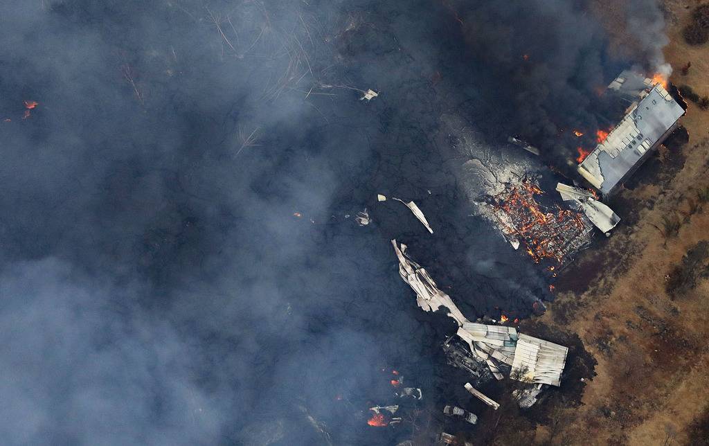 3주째 분출하는 하와이 용암 | 인스티즈