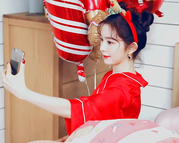 뿌까 머리도 잘어울리는 아이린.jpgif | 인스티즈