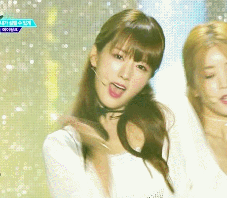 에이핑크 뮤뱅 비주얼.GIF | 인스티즈