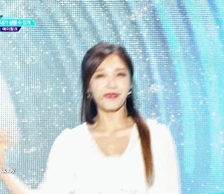 에이핑크 뮤뱅 비주얼.GIF | 인스티즈