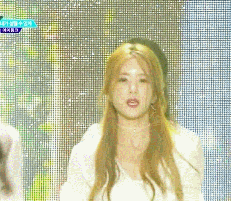 에이핑크 뮤뱅 비주얼.GIF | 인스티즈