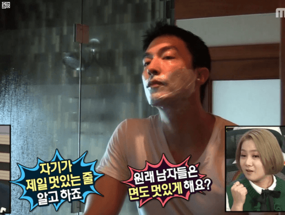 면도 움짤의 레전드라고 불리는 두 남배우.gif | 인스티즈