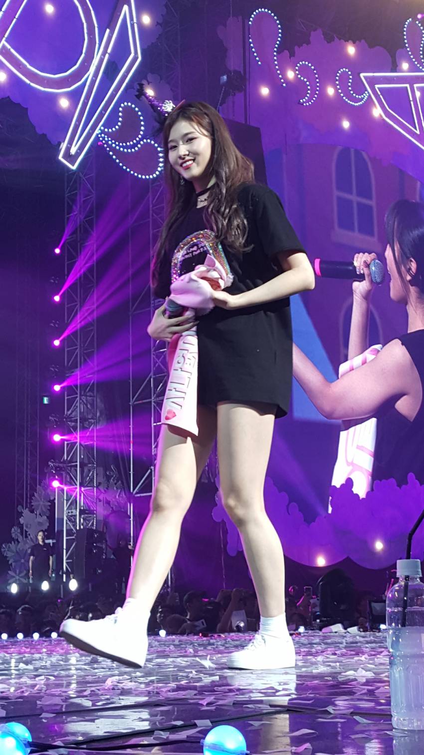 트와이스 사나 앞에서 보면 이런느낌 | 인스티즈