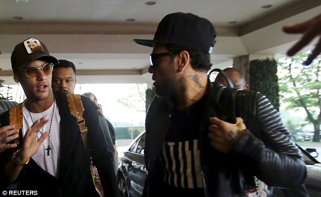 오늘자 브라질 국가대표팀 트레이닝 (vs 아르헨티나) | 인스티즈