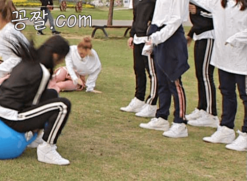 공에 튕겨나는 사나.gif | 인스티즈