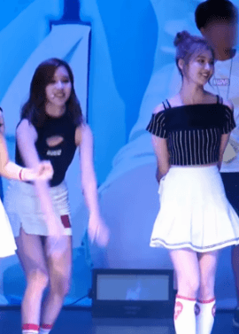 [트와이스] 방해하는 사나 미나.gif | 인스티즈