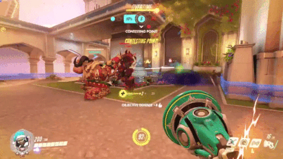 [오버워치] 루시우-트레이서 역대급 콤비.gif | 인스티즈