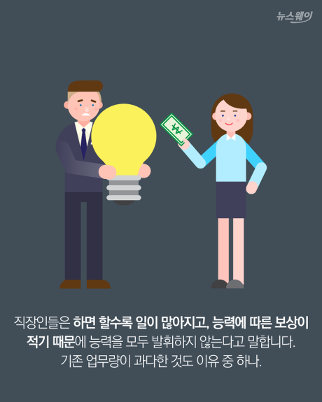 직장인들이 능력을 감추는 이유 | 인스티즈