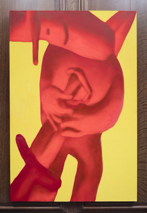 [예술] 아크릴과 에어스프레이로 그린 트랜디한 추상화 | 인스티즈