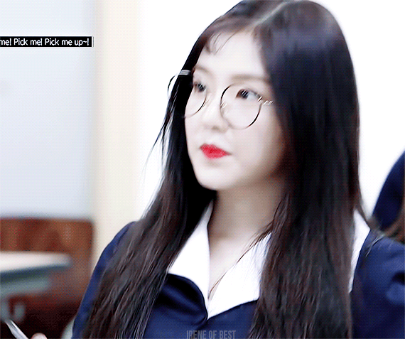 동그란 안경쓴 귀요미 아이린.gif | 인스티즈