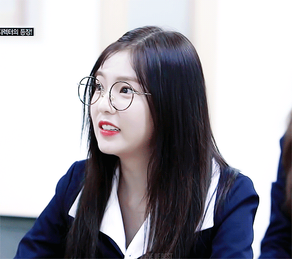 동그란 안경쓴 귀요미 아이린.gif | 인스티즈