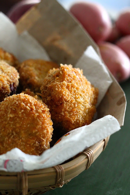 겉은 바삭 속은 쫀득 부드러운 일본식 크로켓(croquette) 고로케 korokke | 인스티즈