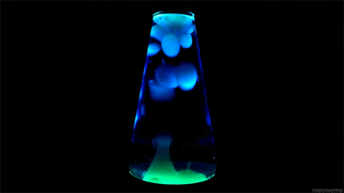 신비스러운 인테리어 소품 라바 램프 (Lava Lamp).jpgif | 인스티즈