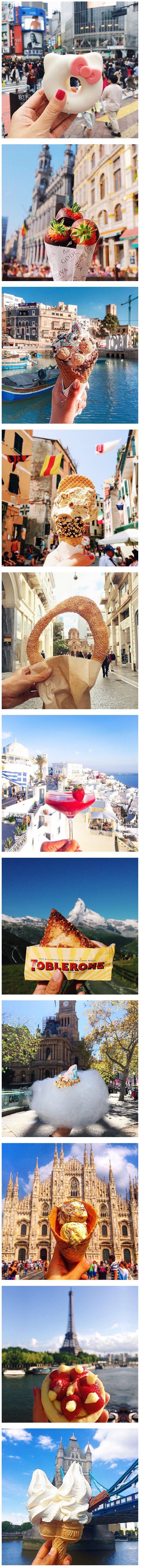 전세계의 모든 길거리 음식을 먹어보는게 목표라는 여성.jpg | 인스티즈