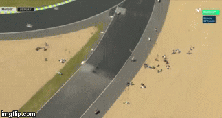 오토바이 경주 대참사.gif | 인스티즈