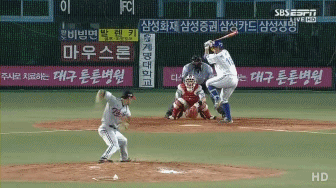 KBO 빠던계의 아티스트들.gif | 인스티즈