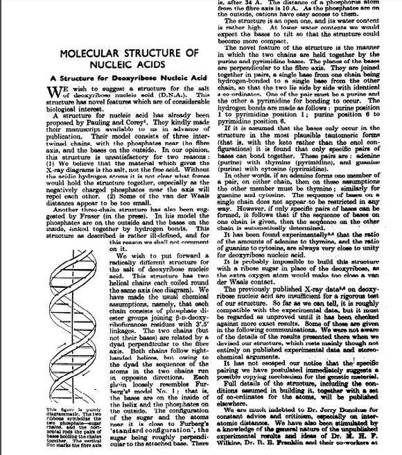 20세기 위대한 발견인 DNA의 뒷이야기 | 인스티즈