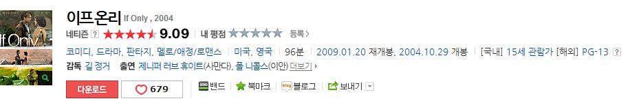 개인적인 로맨스영화 top10 | 인스티즈