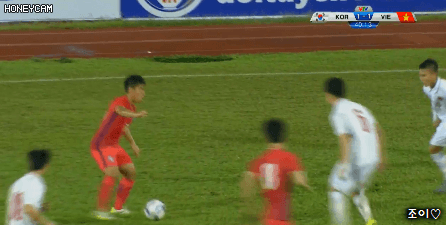 한국 다시 앞서가는골.gif | 인스티즈