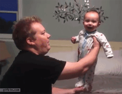 아버지의 장난.gif | 인스티즈