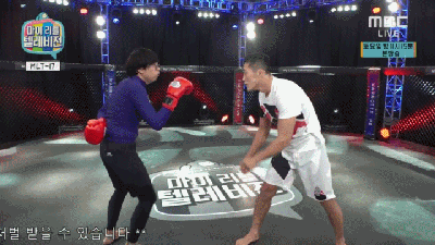 일반인 주먹은 다 피하는 김동현.gif | 인스티즈