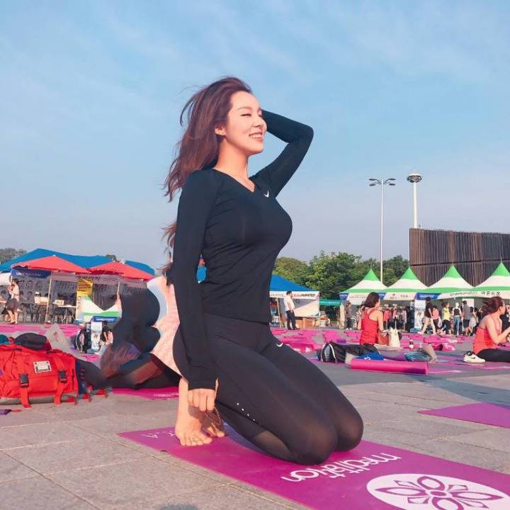 미스코리아 이은비 요가.gif | 인스티즈