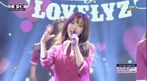 151110 SBS 더쇼 러블리즈 Kei 움짤 | 인스티즈