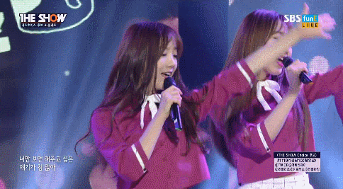 151110 SBS 더쇼 러블리즈 Kei 움짤 | 인스티즈