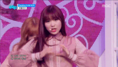 160430 쇼 음악중심 러블리즈-Destiny.gif | 인스티즈