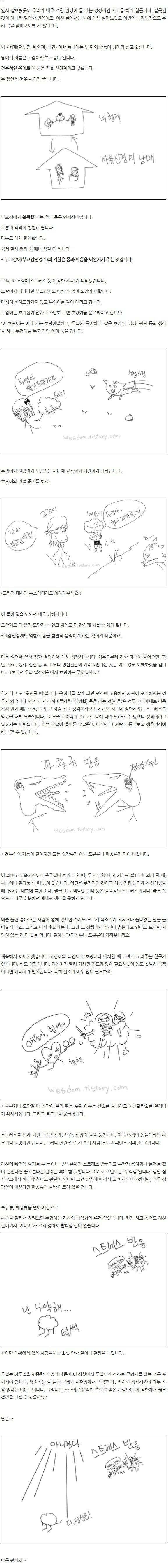 스트레스 상황에서 우리 몸의 반응 | 인스티즈