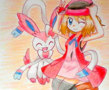 포켓몬스터 이브이 진화체 중 제일 러블리한 님피아~ .jpgif | 인스티즈