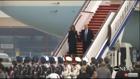 중국에 도착한 트럼프.jpg | 인스티즈