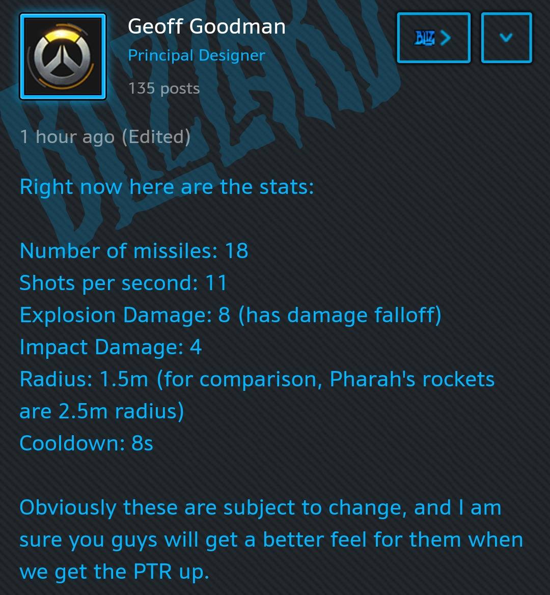 [오버워치] D.va 신규 마이크로 미사일 스펙 공개 | 인스티즈