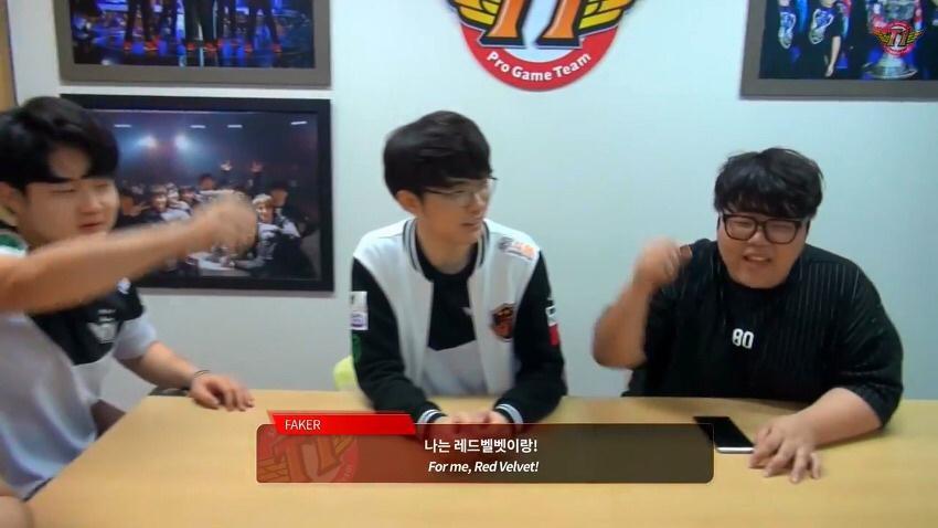 FAKER 알고보니 레드벨벳 덕후.JPG | 인스티즈